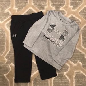 Toddler boys Under Armour matching set